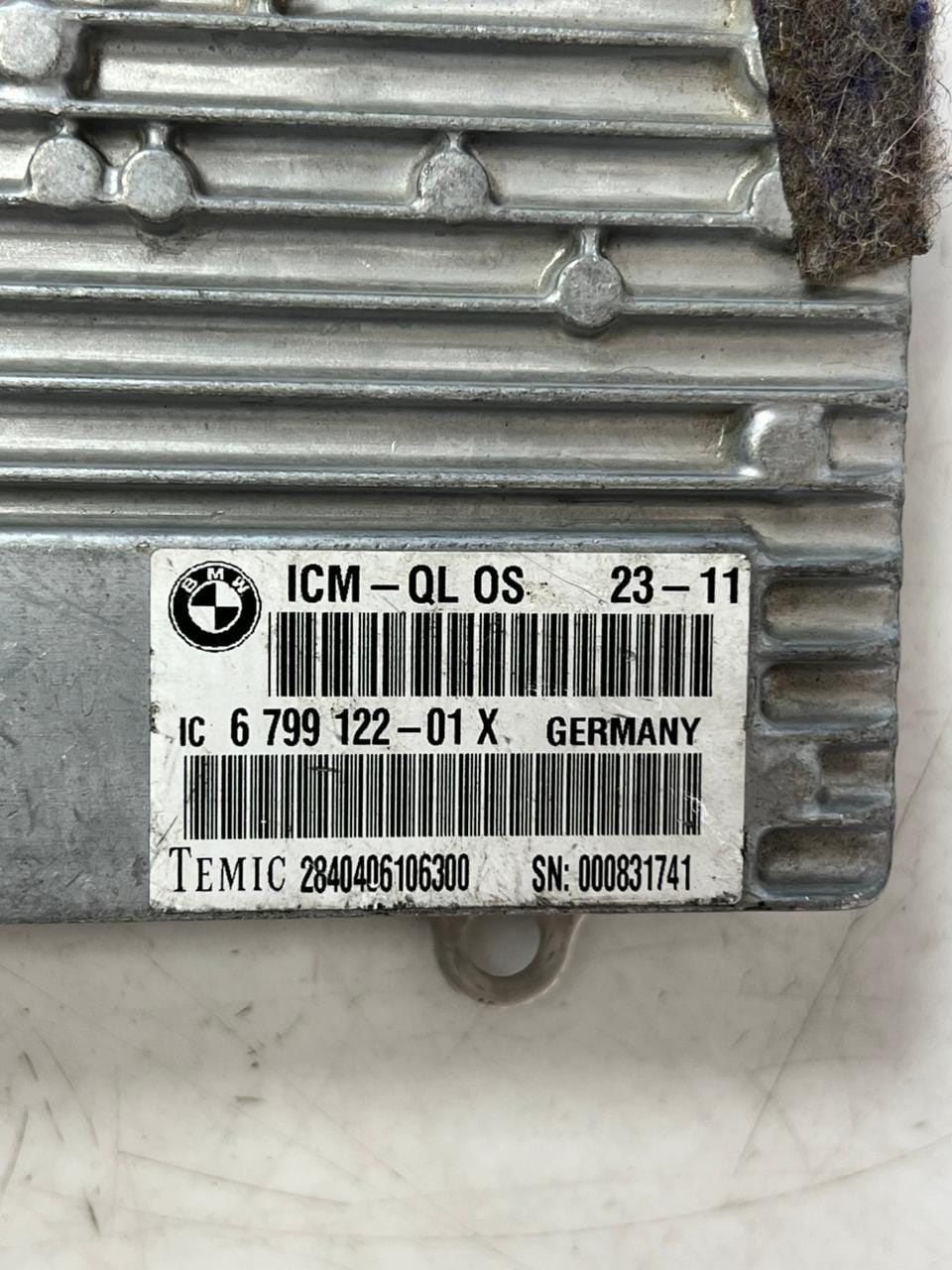 2010-13 BMW X5M E70 models S63 V8 Integrated Chassis Control Module 6799122 OEM