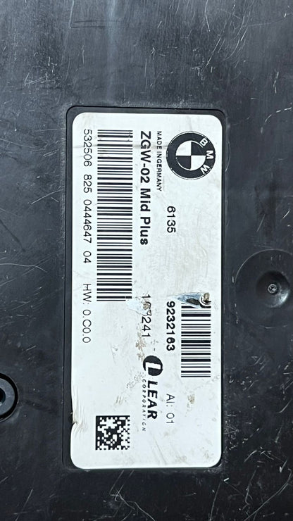 2011-2017 BMW X3 Central Gateway Module 9232163 F25 and X4 F26