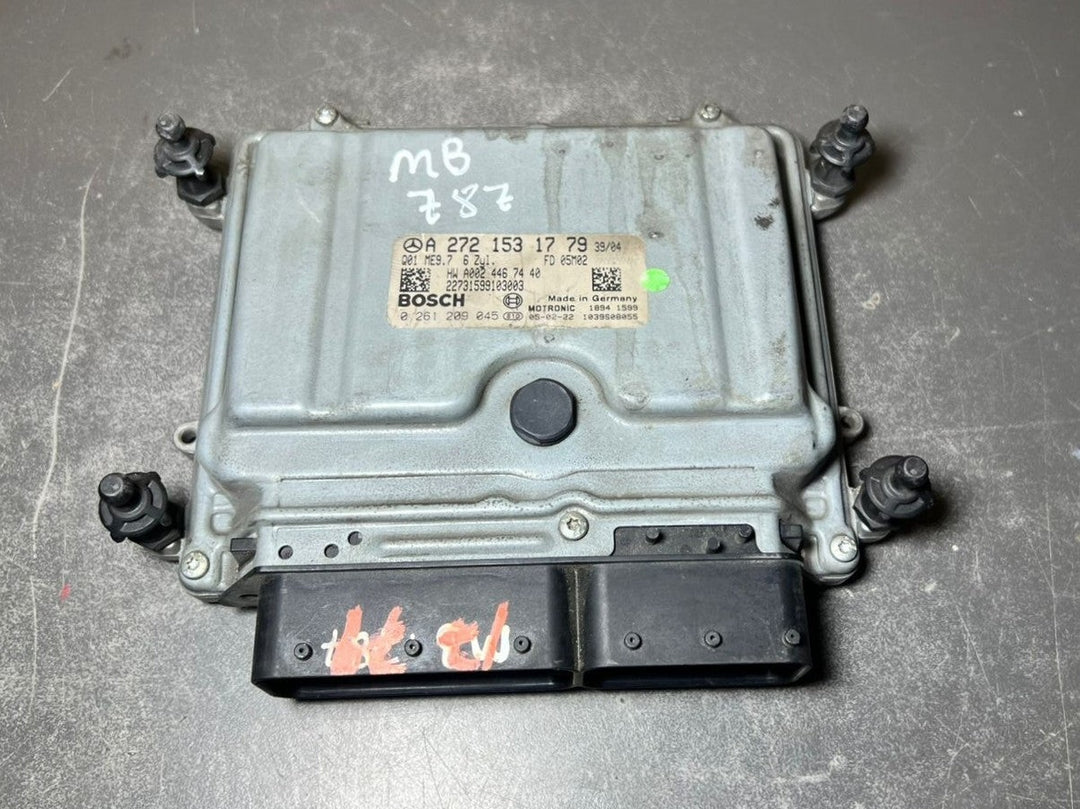 03-07 Mercedes W211 E-Class Engine Control Module Unit ECM ECU A272 1531779 OEM