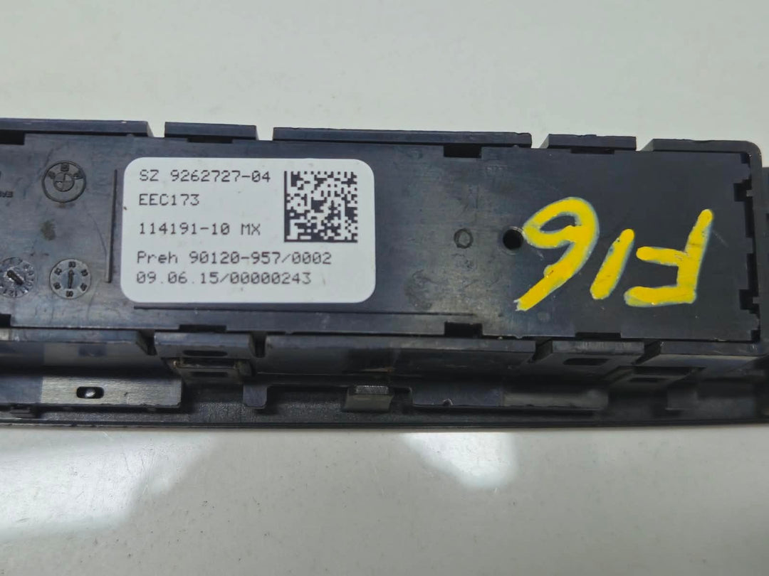 9262727-2015-2017 BMW X5 F15 Center Console Switch Panel OEM