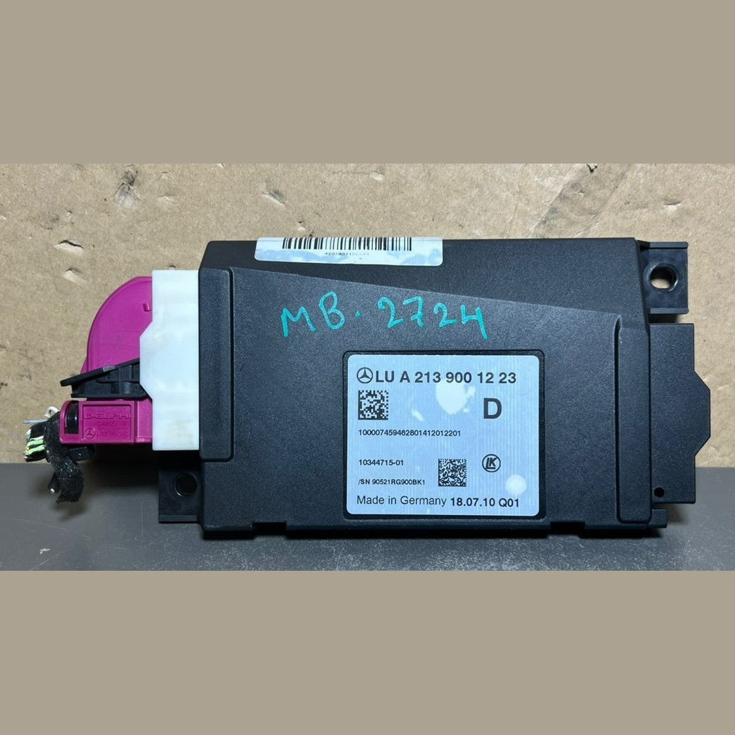 Mercedes Benz W213 E W205 C Ignition Start Switch Control Module A213 9001223