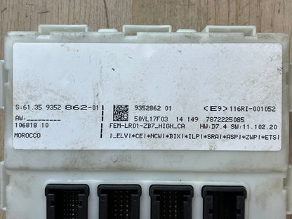 BMW OEM N47N F30 ENGINE CONTROL UNIT DDE ECU SET 8579480 +KEY+START BUTTON