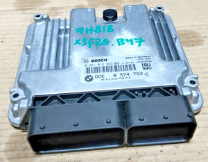 Engine control unit (ECU) for BMW X3 F25 LCI FACELIFT 2017 B47D30A 8574752