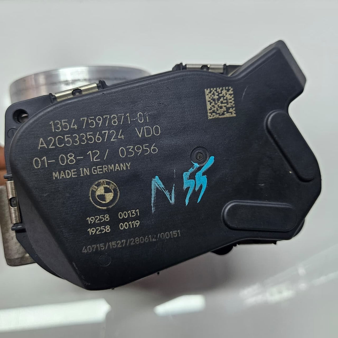7597871-2016-2020 BMW 1 2 3 5 Series X3 F25 E82 M2 E90 N55 Engine Throttle Body 