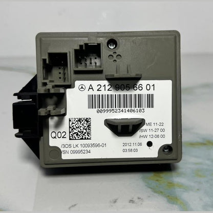 08-14 Mercedes W212 E-Class Ignition Switch Module Unit W/key A212 9056601 OEM