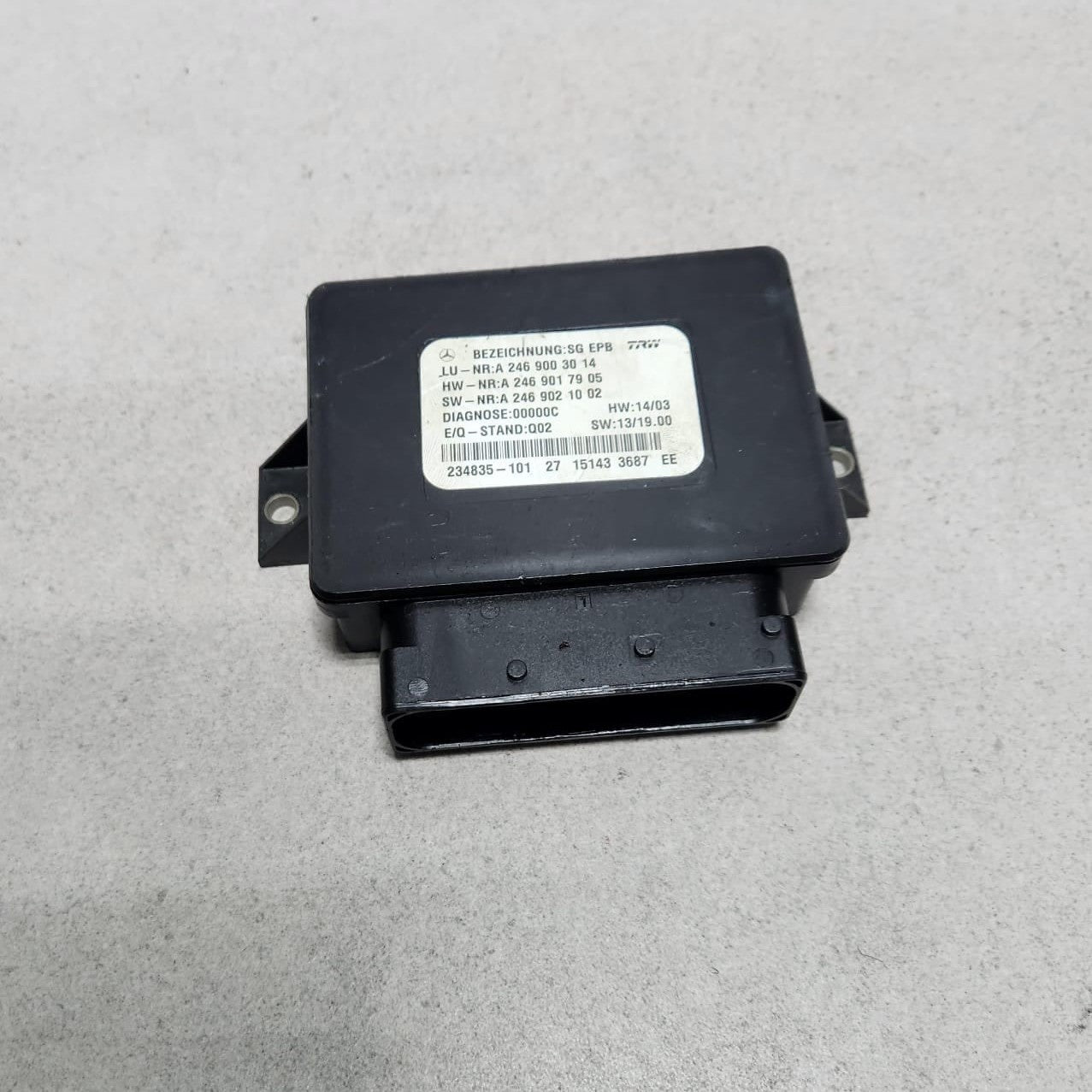 Benz Parking Brake Control Module A2469003014 A-Class and B-Class models W176 