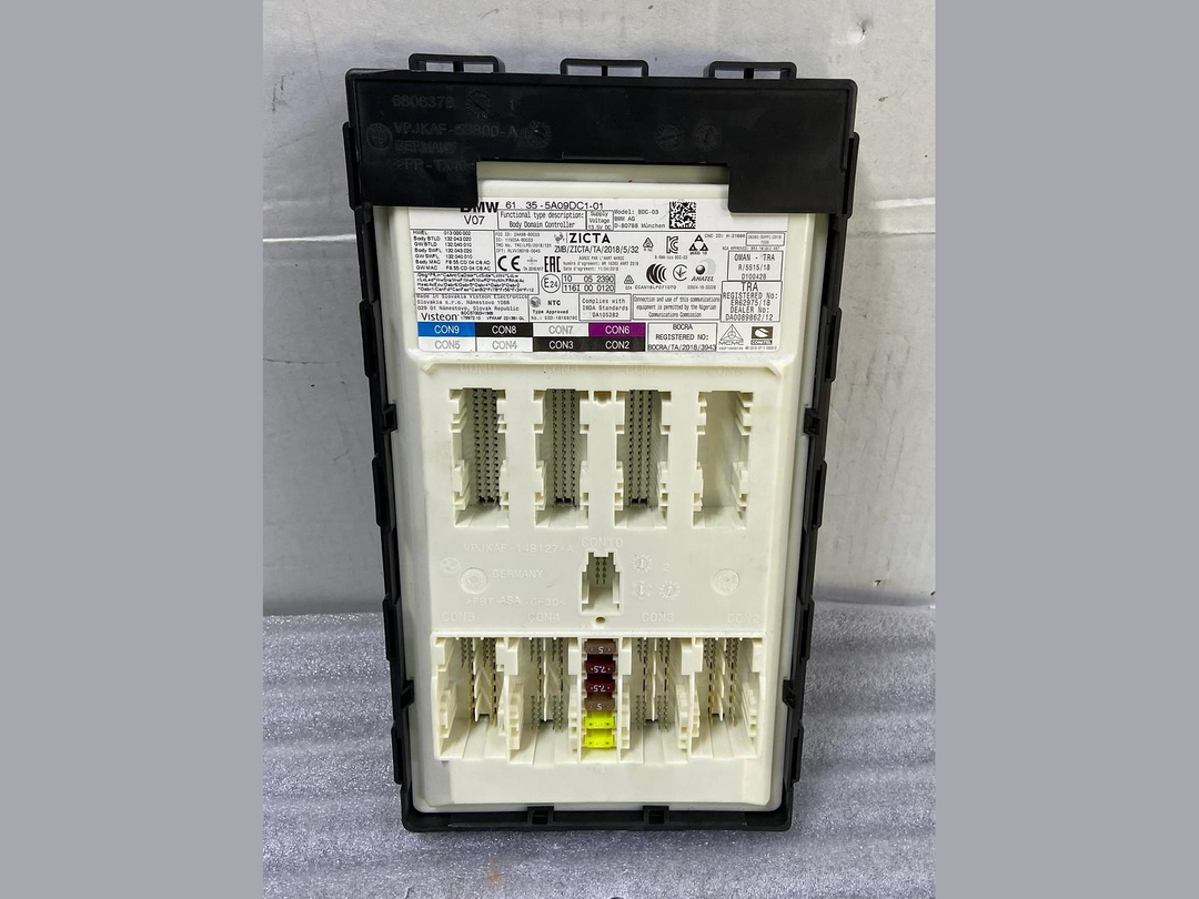 OEM BMW M8 2020 BODY DOMAIN CONTROLER BDC CONTROL MODULE 6135-5A09DC1 6806378