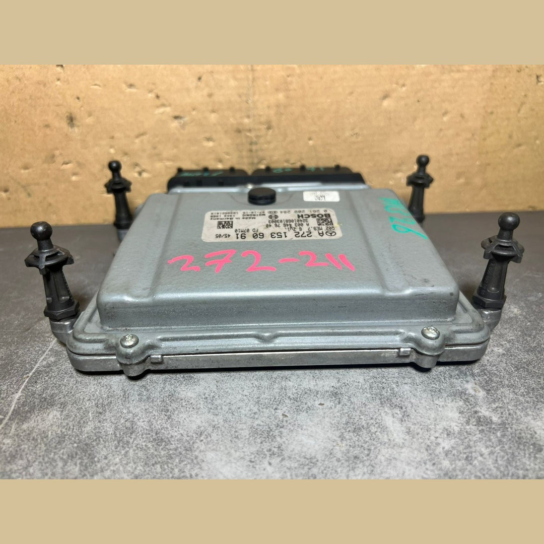 04-09 Mercedes W211 E-Klasse Motorsteuergerät Gerät ECM ECU A272 1536091 OEM