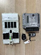 BMW OEM N47N F30 ENGINE CONTROL UNIT DDE ECU SET 8579480 +KEY+START BUTTON
