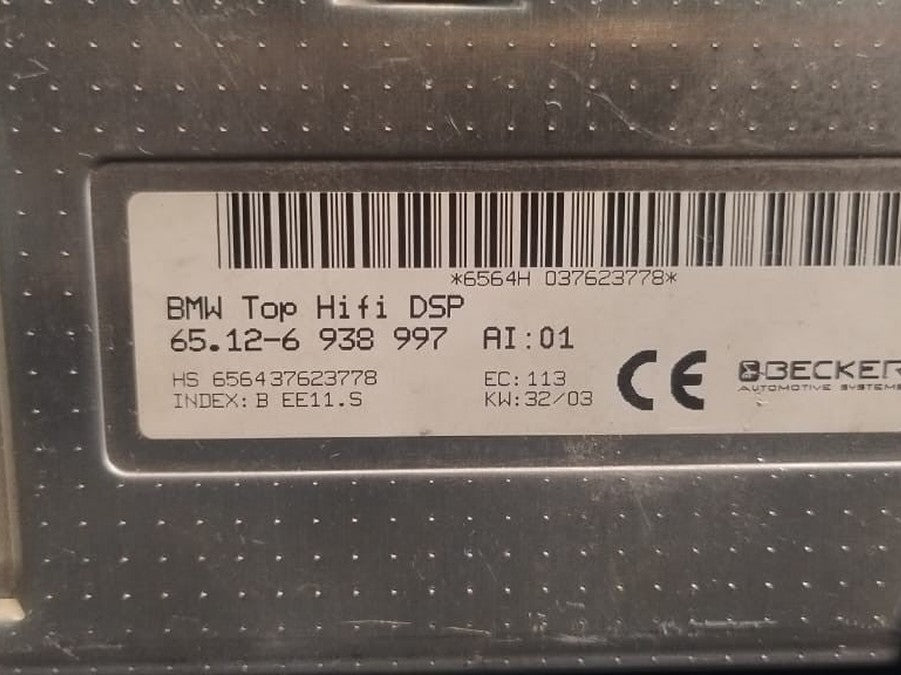 BMW E65 E66 LOGIC7 TOP HIFI DSP AUDIO AMPLIFIER AMP 65.12- 6938997