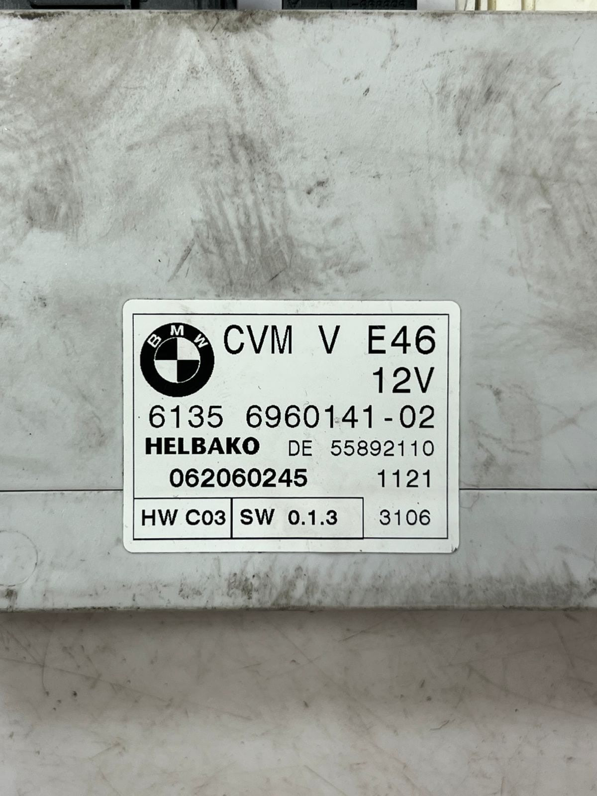 BMW 3 Series E46 Convertible Roof Control Module 6960141 OEM