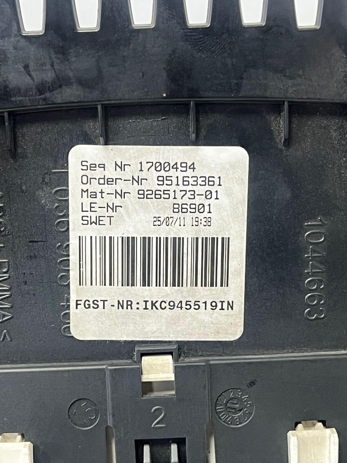 2011 BMW X3 F25 X4 F26 5' F10 F11 F18 Instrument Cluster Speedometer 9265173 OEM