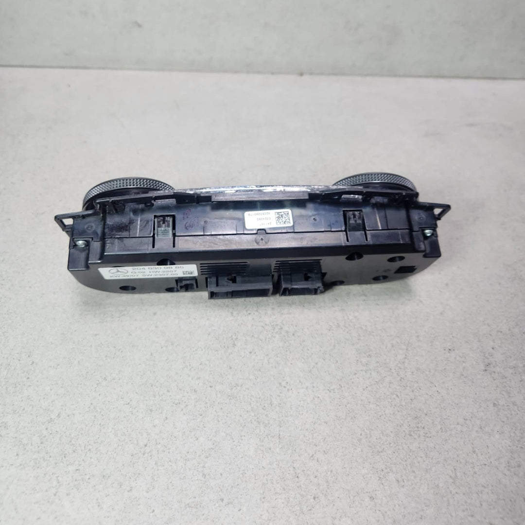 2010-2012 Mercedes-Benz C250 Climate Control Unit 2048309885 C-Class W204 