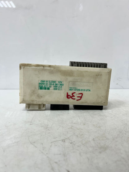 BMW 5 Series E39 GM III Body Control Module BCM 8381963 OEM