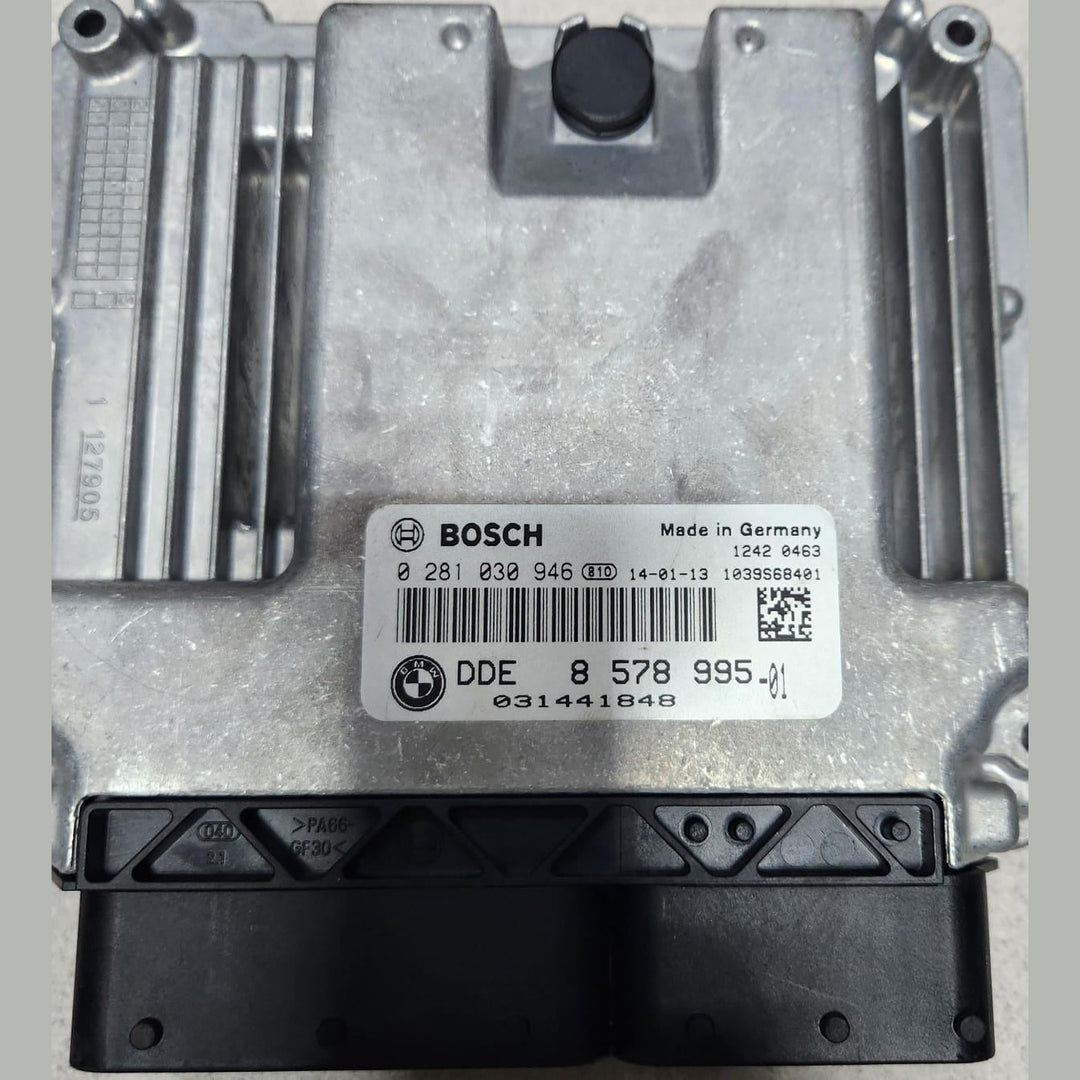 BMW Engine Control Unit DDE 8578995 F10 520D 525D 2010-13 N47 ECU SET DIESEL RHD