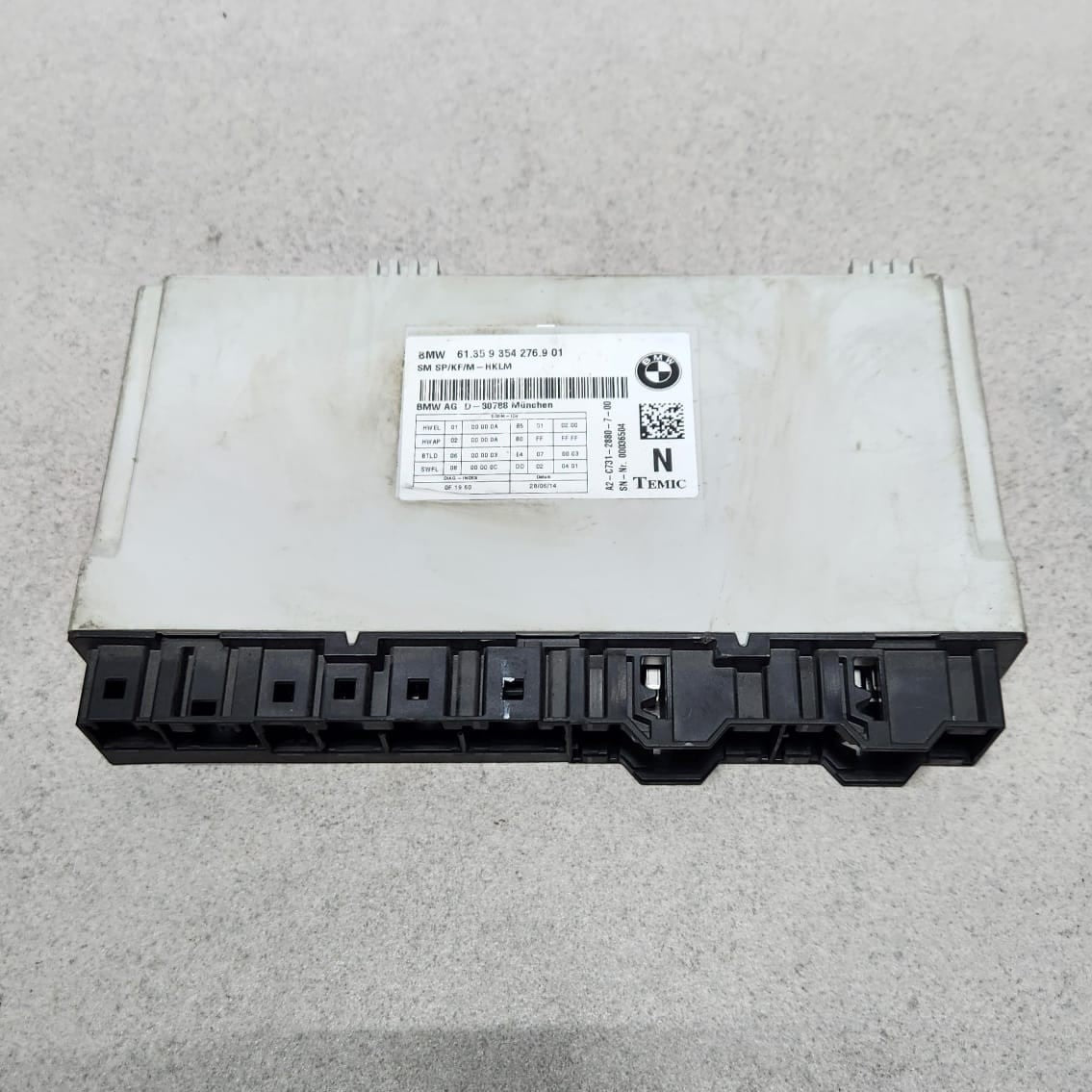 BMW Seat Control Module 9354276 F01, F02, F06, F10, F30, F12, and F13 OEM