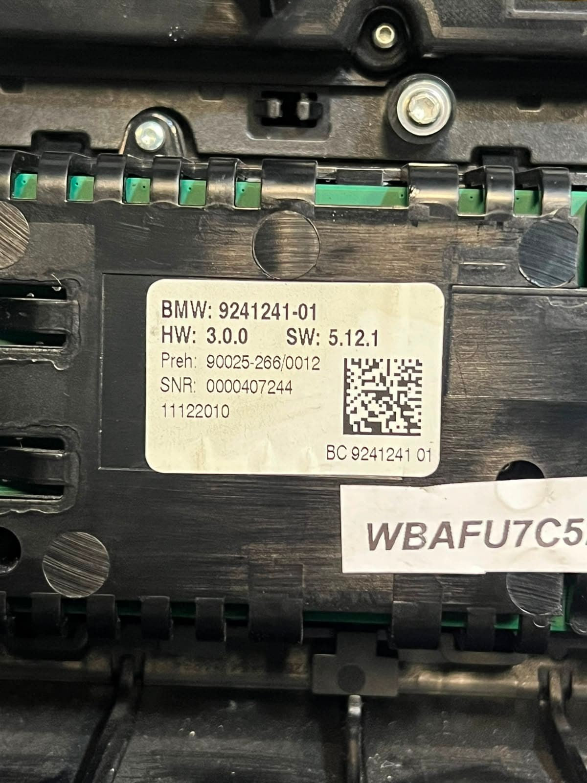 2011-2016 BMW 528i 5 Series F10 F11 Climate Control Unit 9241241 OEM