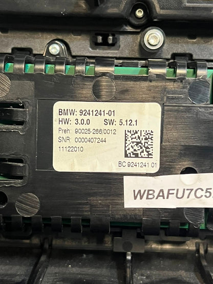 2011-2016 BMW 528i 5 Series F10 F11 Climate Control Unit 9241241 OEM