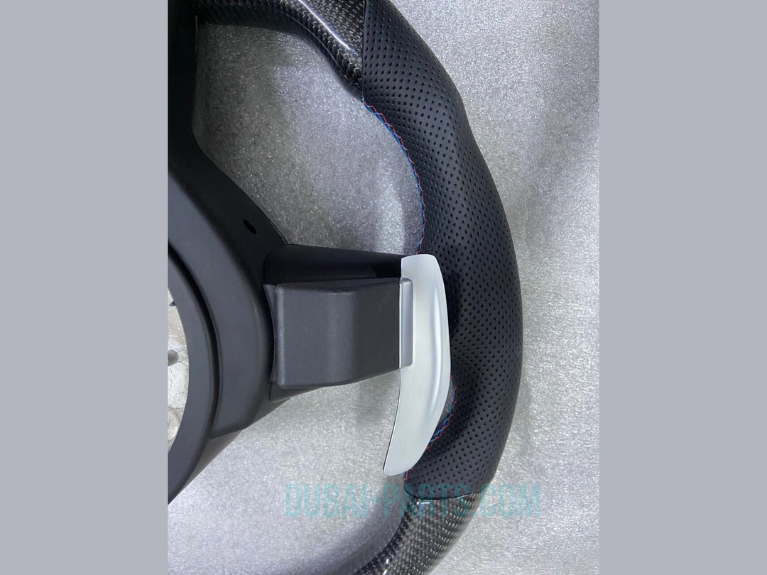 Carbon Fiber Steering Wheel FOR BMW F30 F32 Series MSport With Paddle Shifts LED