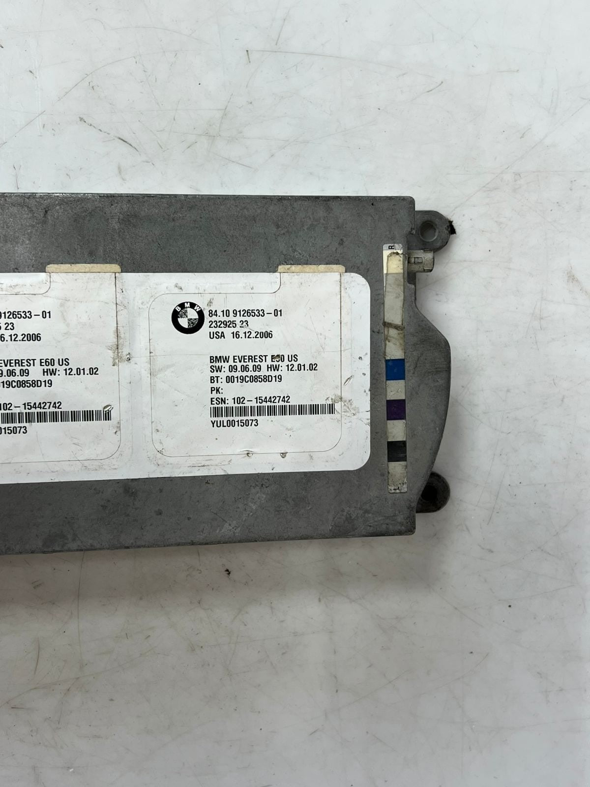 2007 BMW 328i E90 E91 E92 E93 3' Bluetooth Telematics Control Module 9126533 OEM