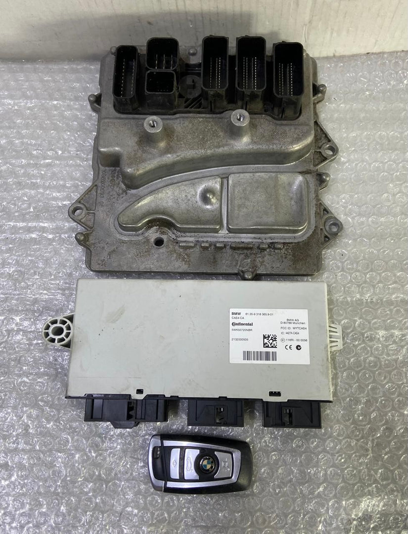 OEM BMW F06 F10 F12 F15 N55 ENGINE CONTROL UNIT ECU DME SET 8621007 BOSCH