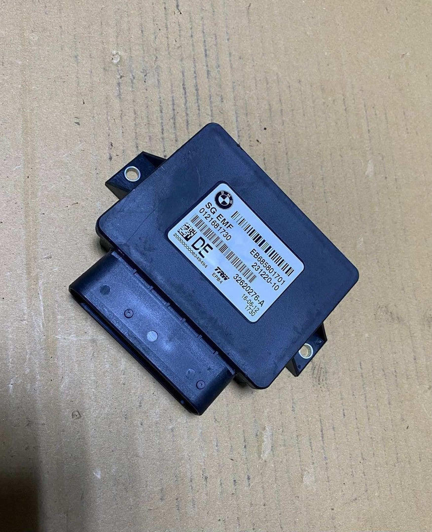 2011-2015 BMW 550i Parking Brake Control Module 6858017 F25, 535i, 550i, 650i, a