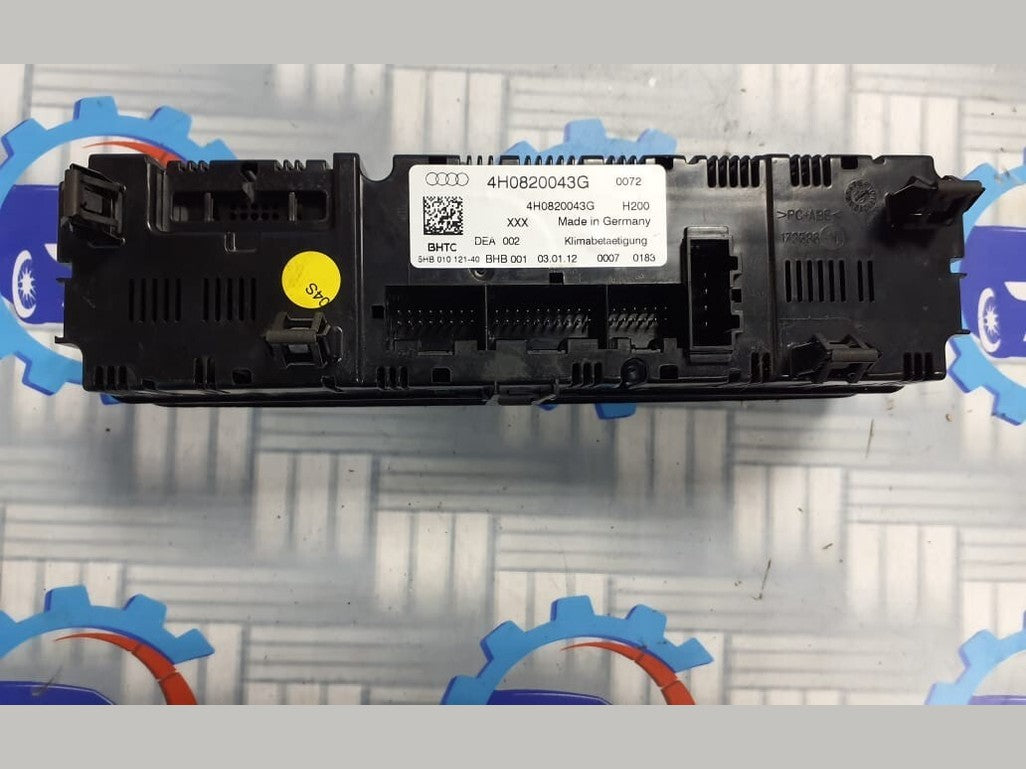 AUDI A8 AIR CONDITIONING UNITN PANEL 4H0820043G