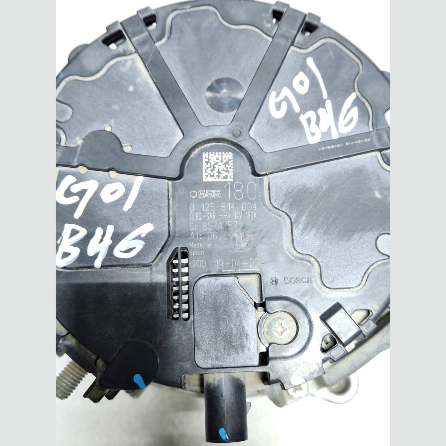 2016-2019 BMW 740i Alternator 8571357 5 Series G30 7 Series G11 740i 2.0 B46