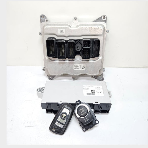 2010-2013 BMW 528i X3 F10 F11 F25 N20 Engine Control Unit DME Key Set 7635714