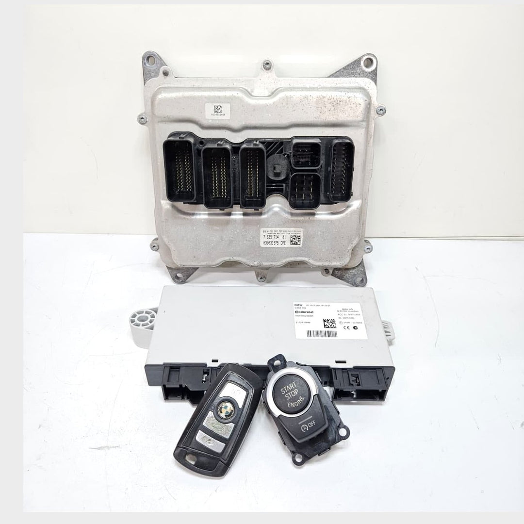 2010-2013 BMW 528i X3 F10 F11 F25 N20 Engine Control Unit DME Key Set 7635714
