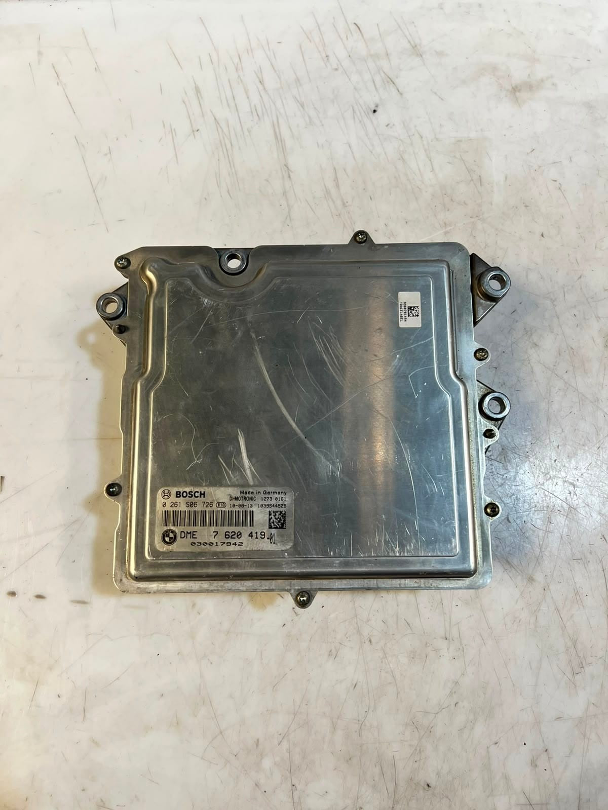 2010 BMW 535i F07 GT N55 Engine Control Module ECU SET DME+CAS4+1KEY 7620419