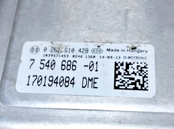 BMW 2' F22 BMW M235i 2012-17 Engine Control Unit ECU KIT DME - 7540686