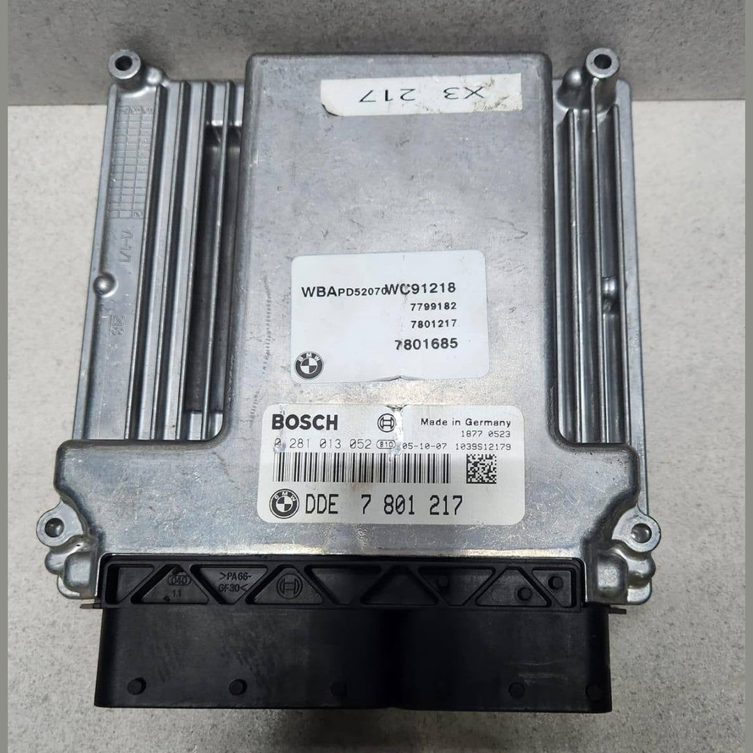 2005-2008 BMW X3 Engine Control Unit 7801217 X3 3.0D E83 M57D30T2