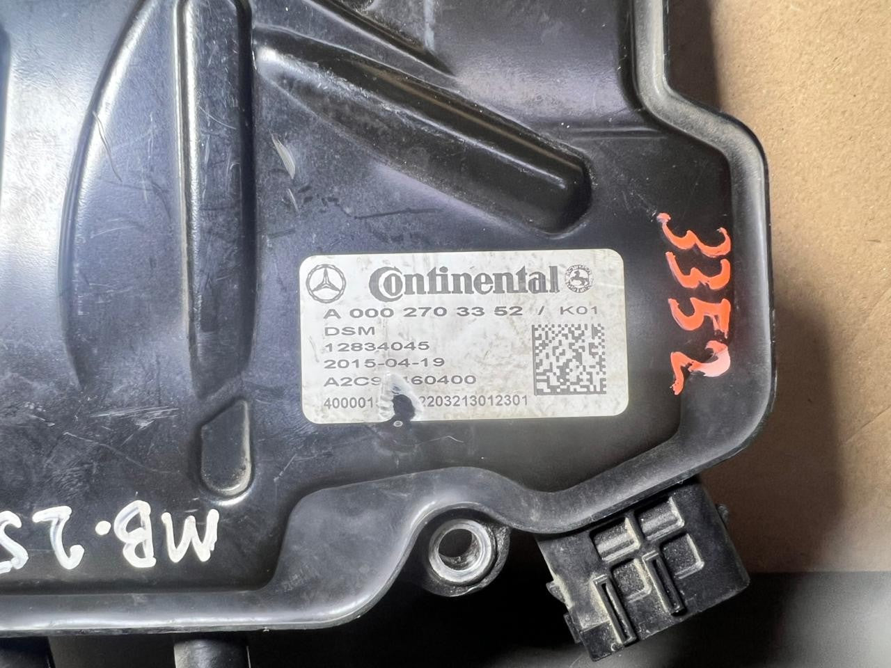 Mercedes W212 ISM DSM Gearbox Transmission Control Unit TCU A000 2703352 OEM