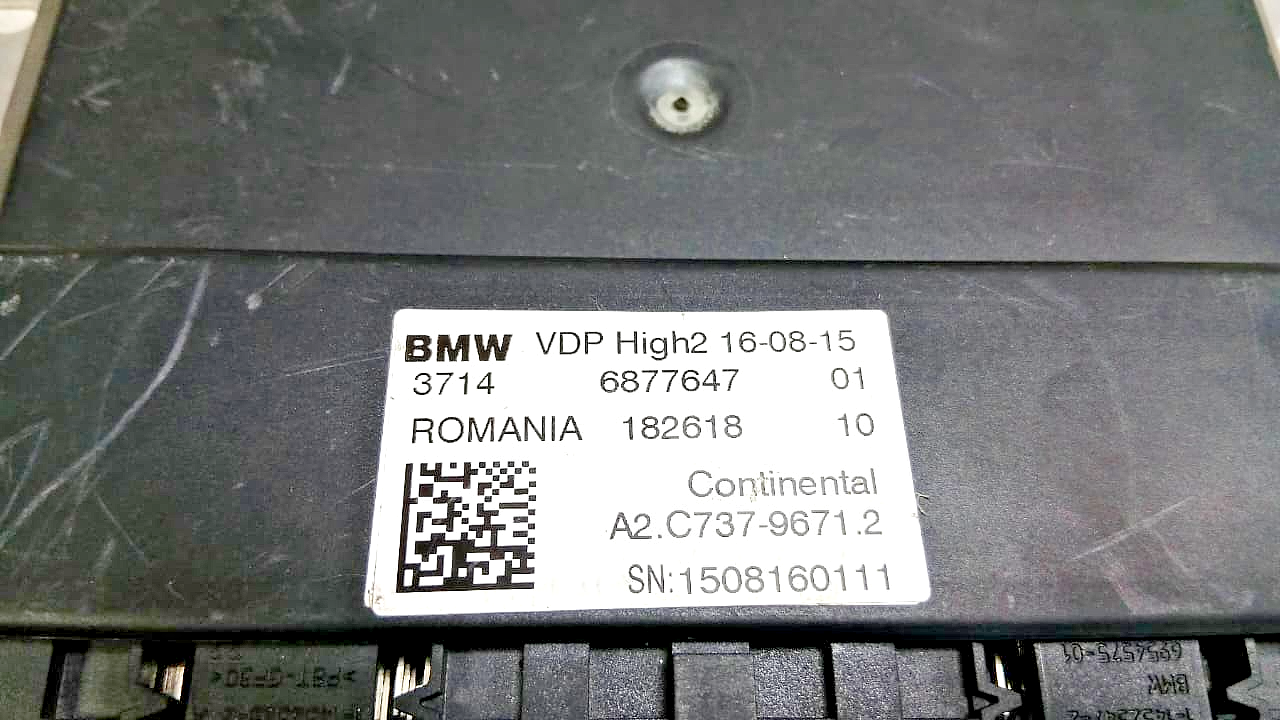 BMW 7 G11 G12 2018 ECU Level Control Air Suspension 6877647