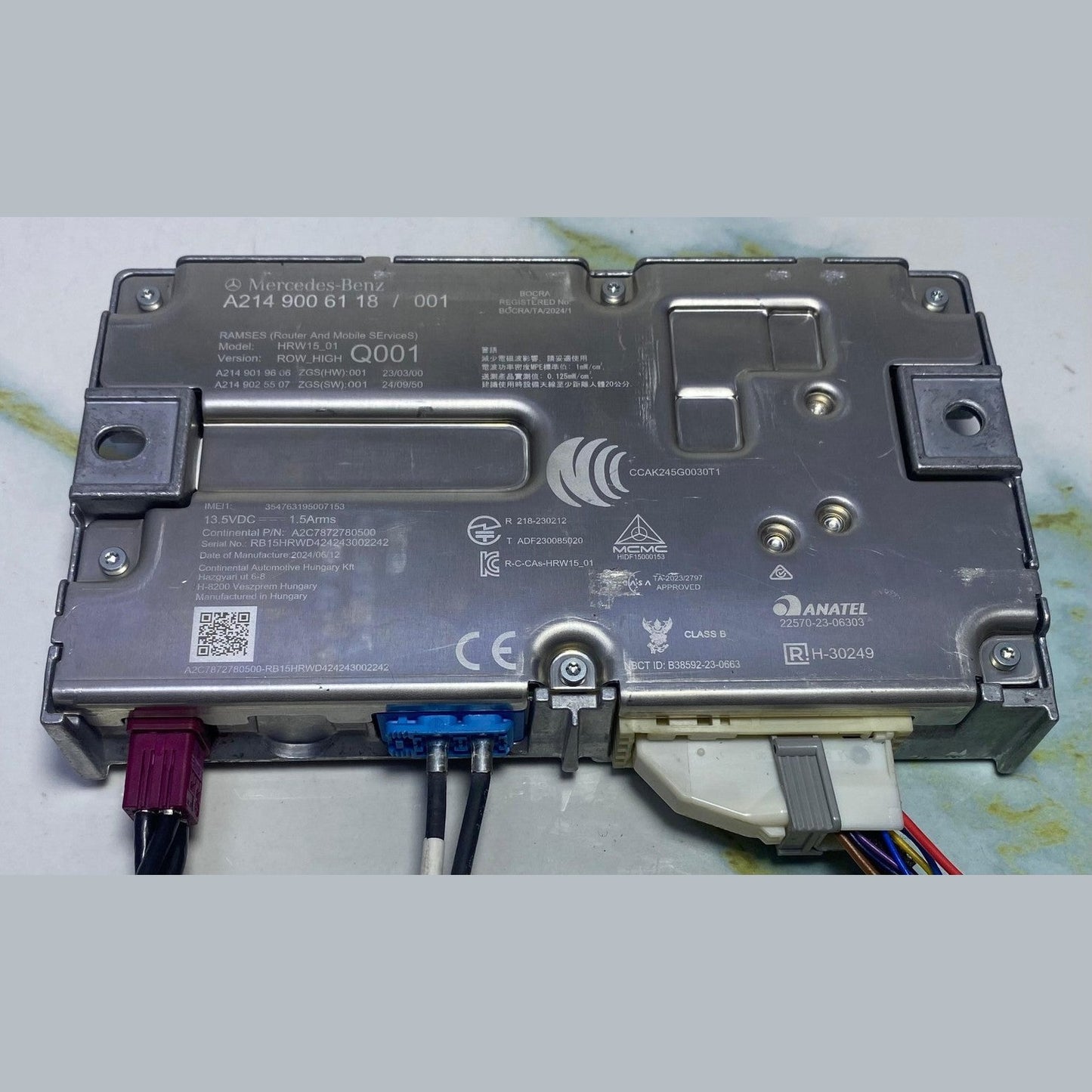 21-24 Genuine Mercedes-Benz W206 C-Class C250 Control Module A214 9006118 OEM