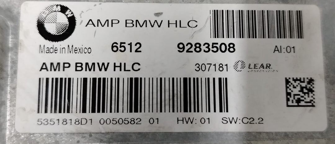 OEM BMW X5 40D MSPORT E70 X6 E71 RADIO STEREO HIFI AMPLIFIER BOOSTER 9283508
