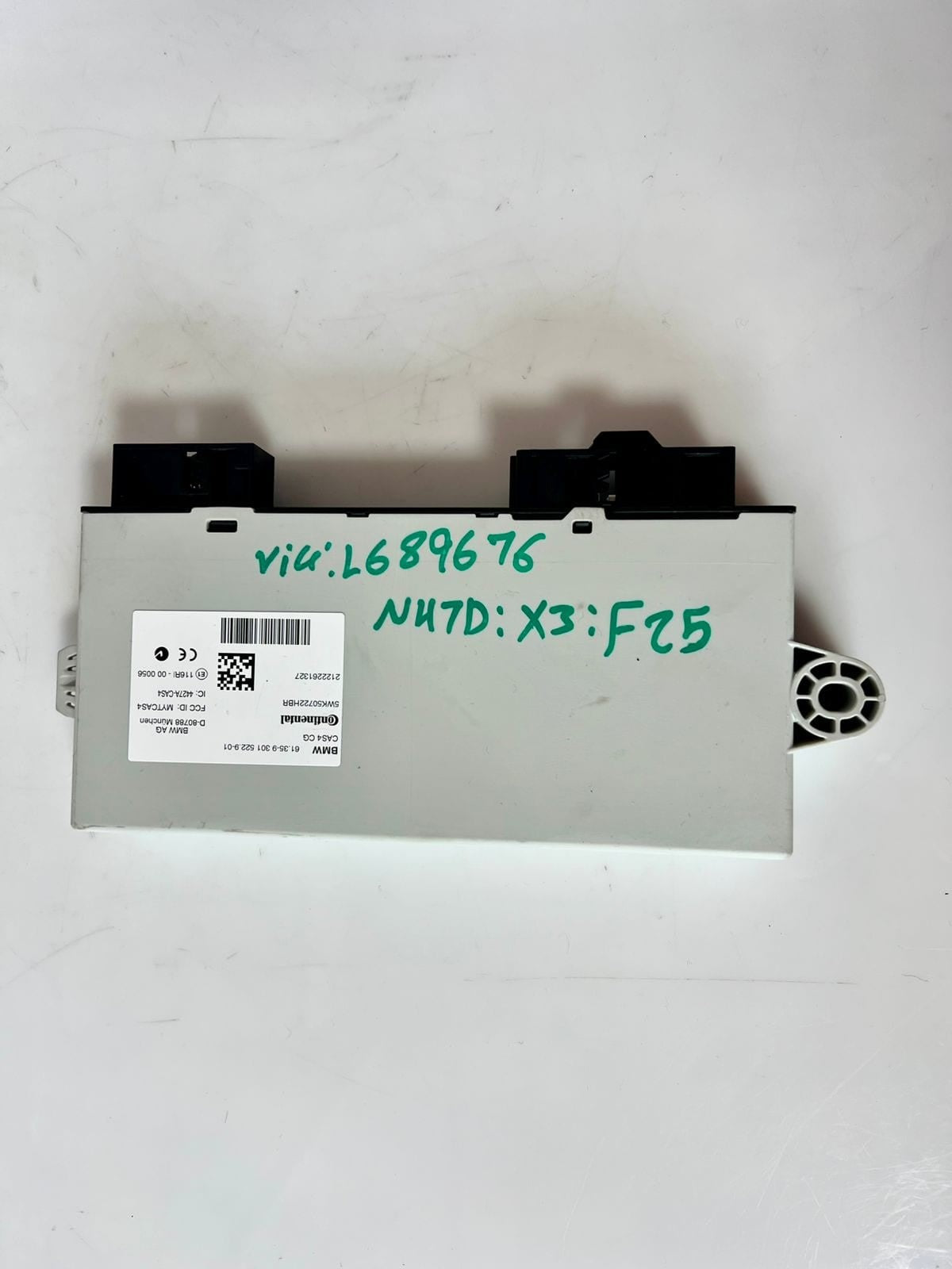 BMW X3 F25 Diesel 2.0dX N47N Engine ECUs Kit DDE 8572418 CAS +1 Key CAS4 Manual