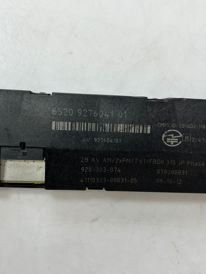 BMW 5 SERIES F11 LCI Antenna Amplifier Diversity 9276041 OEM
