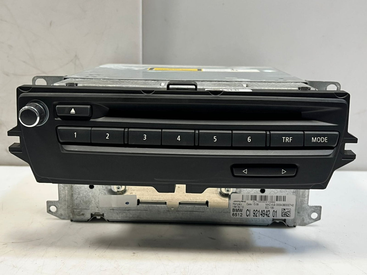 2009 BMW Z4 E89 CIC Navigation Head Unit 9214942 OEM