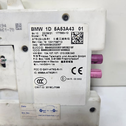 2023-2025 BMW G42 X4 M240i Telematics Control Unit Module 5A53A43