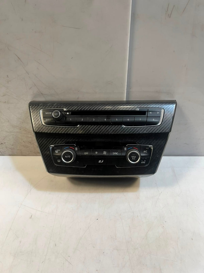 2016-2022 BMW X1 F48 F45 216d AIR CONDITIONING Climate Control Panel 9371459