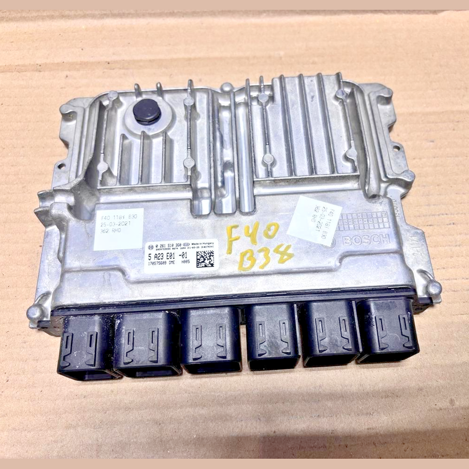 BMW F40 118i B38 25/03/2021 RHD ENGINE CONTROL UNIT ECU ONLY - 5A23E01