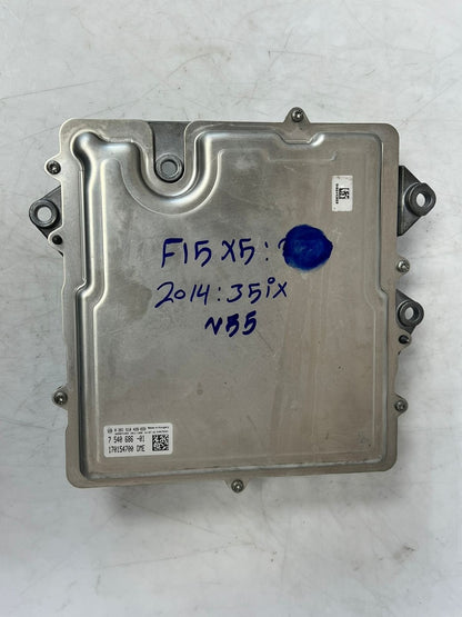 2014 BMW 335i X5 F15 N55 Engine Control Unit ECU SET DME+BDC+1KEY 7540686 OEM