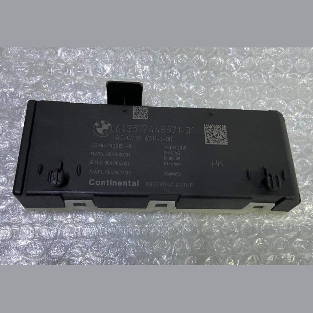 OEM BMW 740 750 G11 G12 TRUNK LID COMPUTER CONTROL MODULE UNIT 7448871