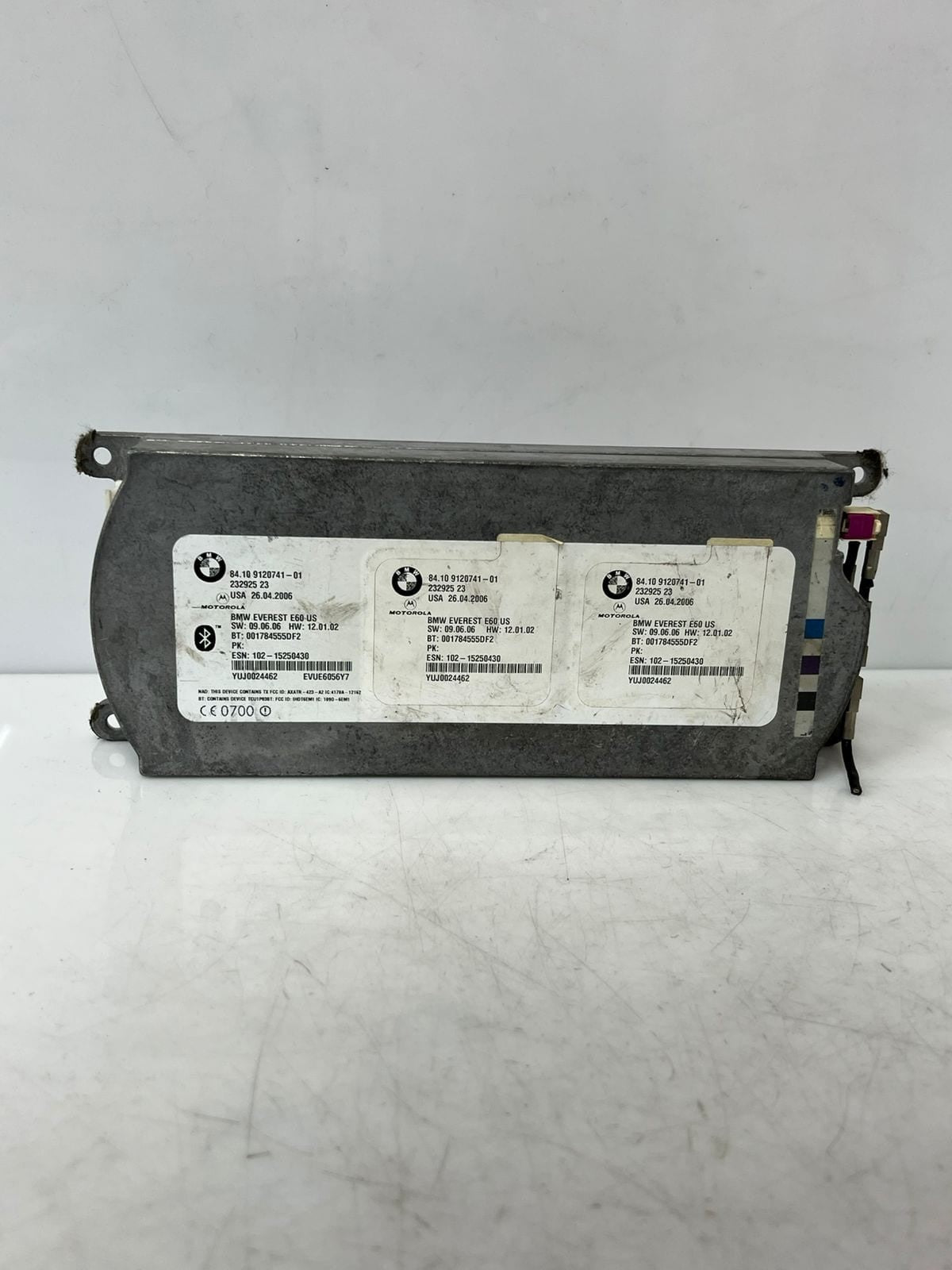 2006-2011 BMW 325i 330i, 530i, E6x Bluetooth Telematics Control Unit 9120741 OEM