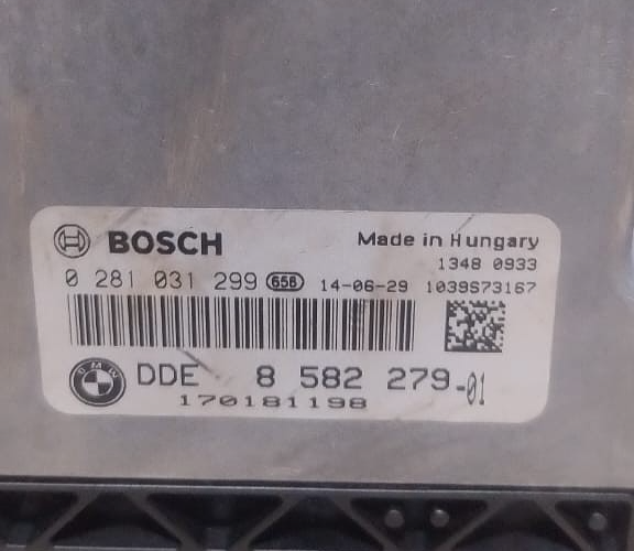 BMW 3 4 F30 F31 F32 F36  N47 ENGINE CONTROL UNIT DME ECU ONLY DDE - 8582279