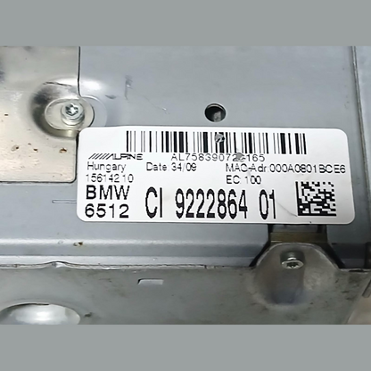 Bmw 3 Seires E90 Head Unit Navigation CI 9222864 used Japanese