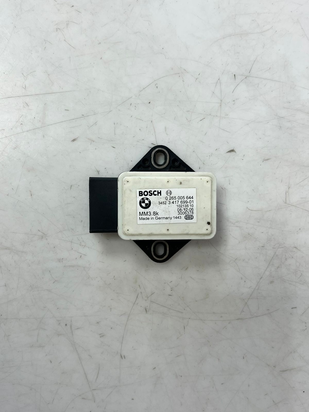 2007-2010 BMW X3 E83 F25 ESP Yaw Rate Sensor 3417699 OEM