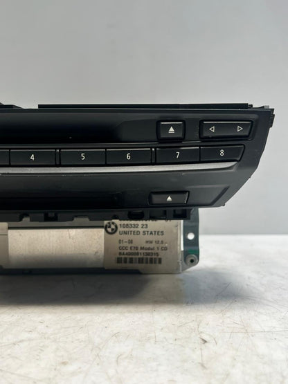 2007-10 BMW X5 E70 X6 E71 Navigation System Cd Player Sat Head Unit 9170732 OEM